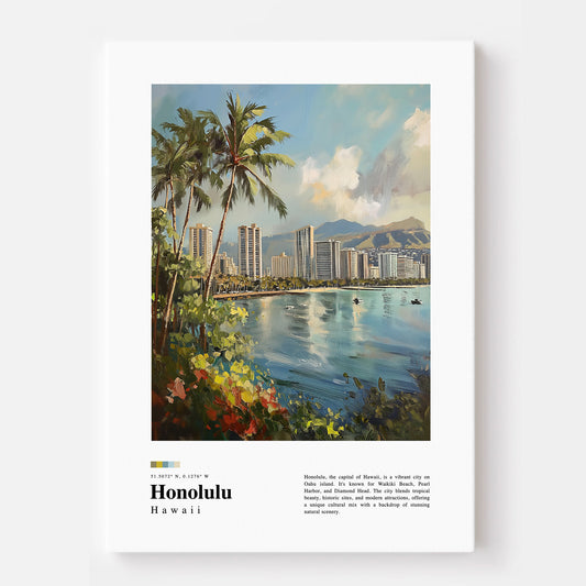 Honolulu Print