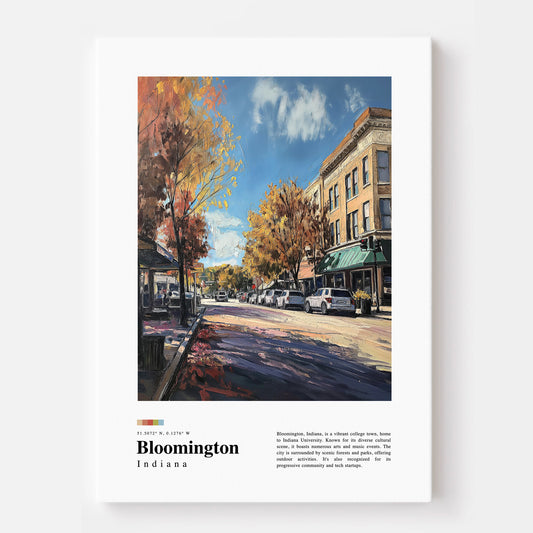 Bloomington Print